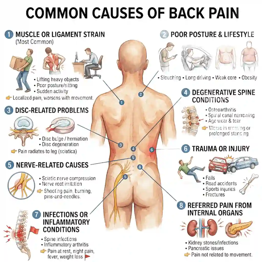 Backpain Causes