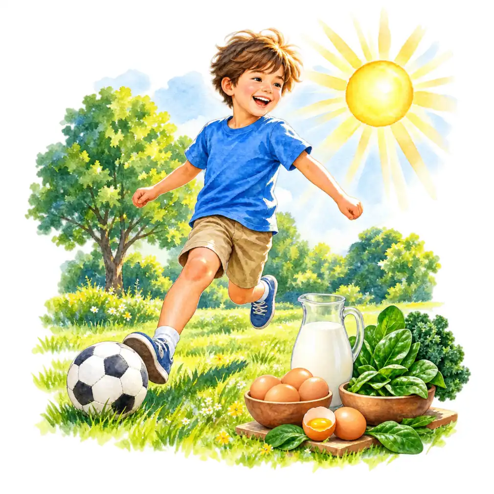 For an ordinary growth pattern, watching is the treatment. Where it is rickets, vitamin D and calcium are corrected in full dose and the leg often straightens on its own.