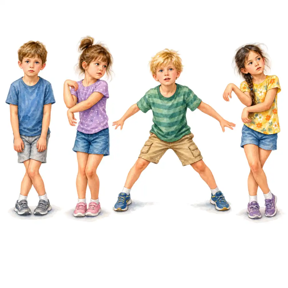 Four types — spastic and stiff, dyskinetic with movements the child cannot control, ataxic and unsteady, or a mix.
