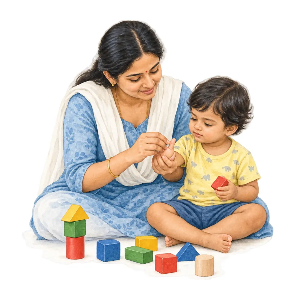 Some cases ease with gentle stretching; if not, a small day-care operation frees the thumb.