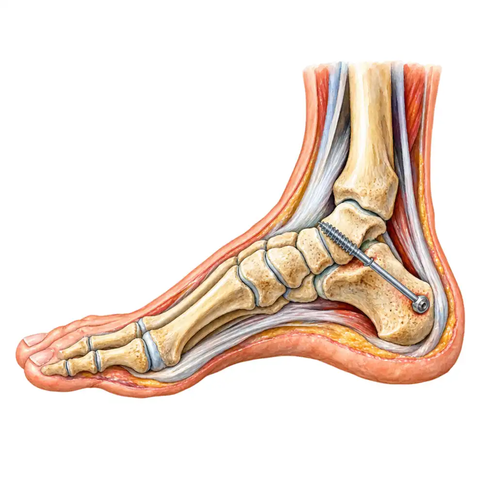 Surgery is rare — only after 6 to 12 months of proper treatment has failed, for a rigid foot or pain that limits ordinary life.