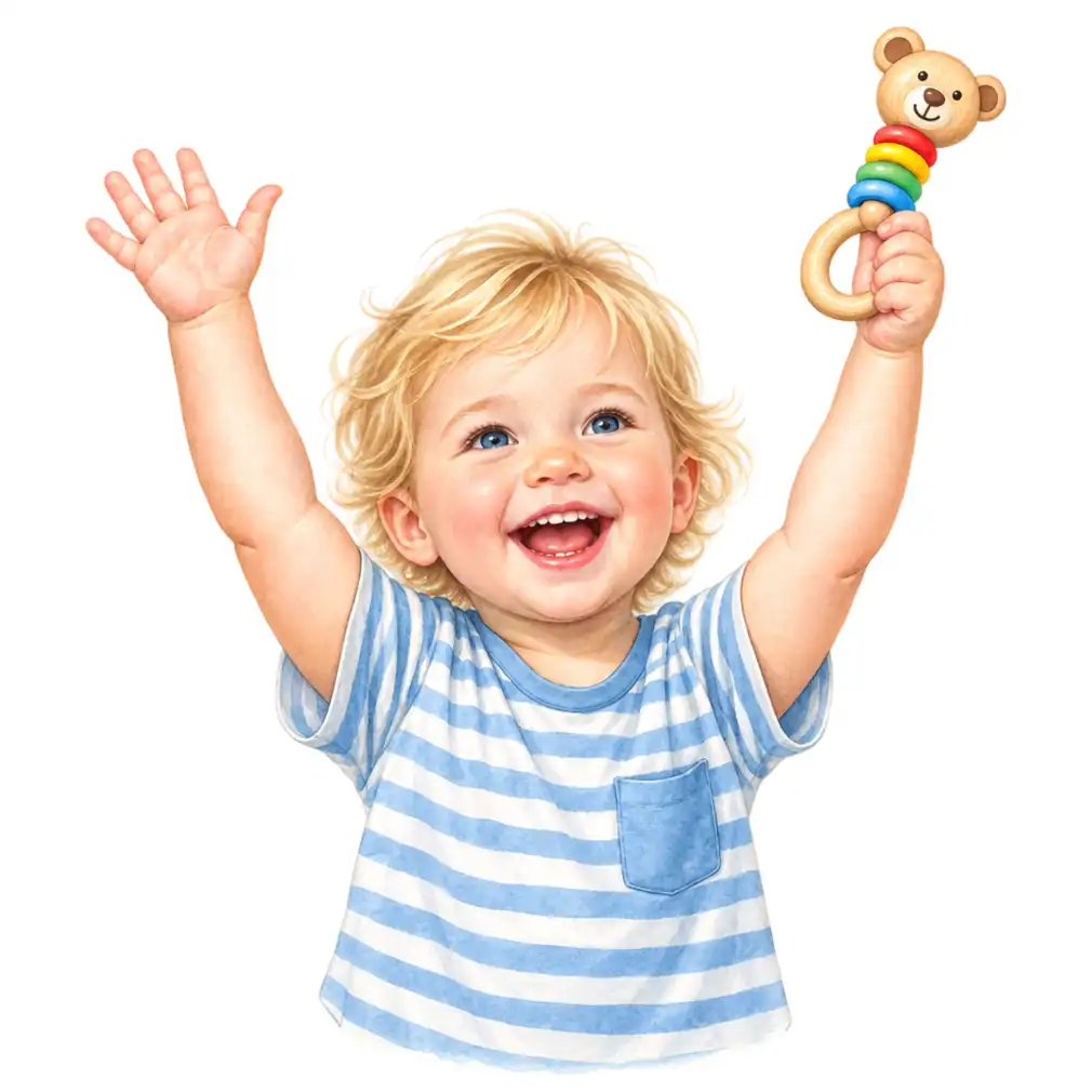 Within five to ten minutes the child is using the arm again and back to normal play.