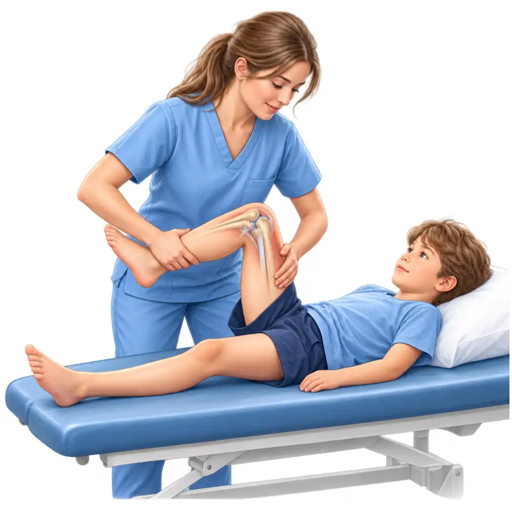 Gentle movement starts early. A joint held still for weeks stiffens, and a stiff joint is the second injury.